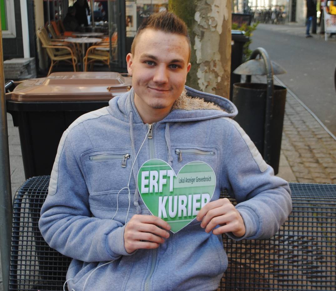 Hendrik Breuer (18): "Die Infos im ,Erft-Kurier' sind sehr hilfreich. Es gibt nichts zu...