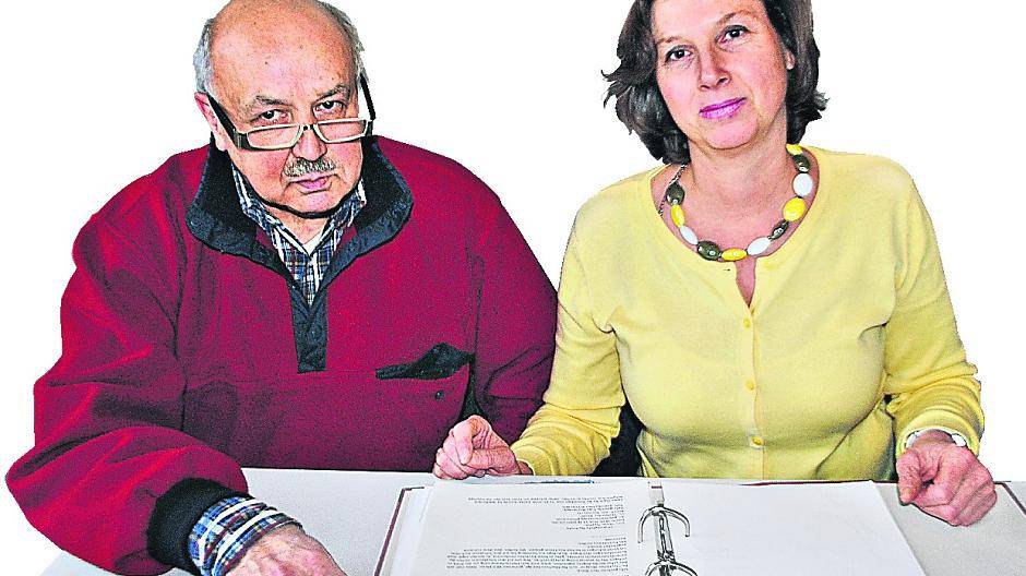  Rolf und Gabriela Rümenapp sind enttäuscht über die Machenschaften der Deutschen Glasfaser, aber auch über die mangelnde Unterstützung des Bügermeisters. 