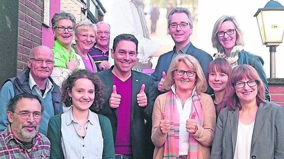  Gute Laune demonstrierten die Grünen in Roki. Da kannten sie aber auch das Saarland-Wahlergebnis noch nicht ... 