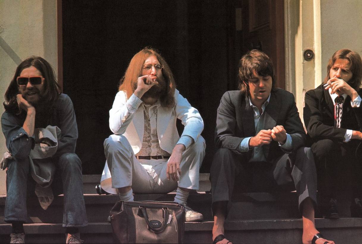  Die "Beatles" ganz privat. 