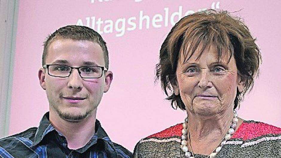  Gordon Wilhelm mit Ursula Kwasny.  