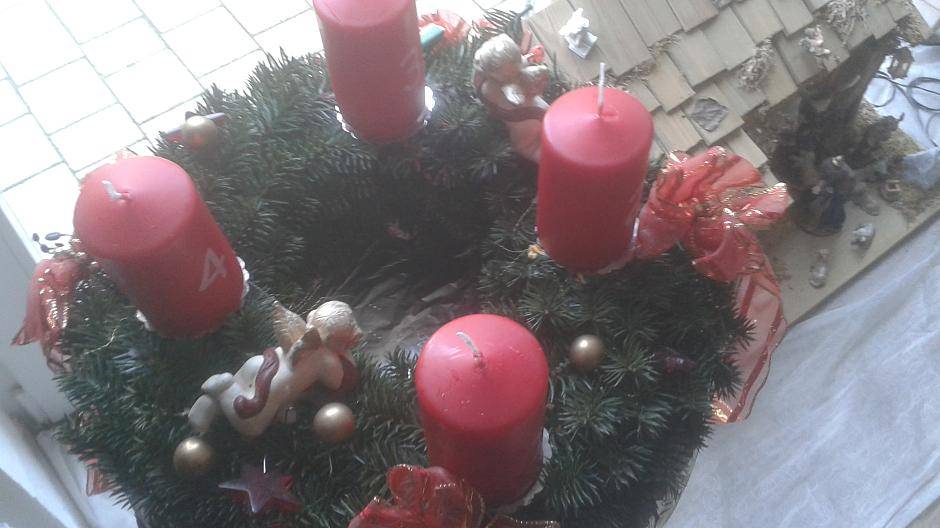 Ganz klassisch: Der Adventskranz von Margret Laufs aus...