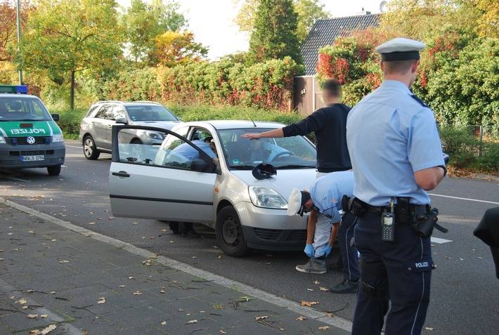 Polizei führt Kontrollen durch und zeigt kreisweit Präsenz