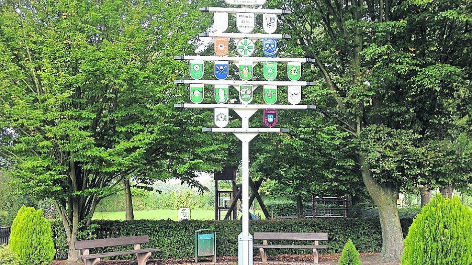 Tradition: Schützenbaumplatz ist mehr als nur Ortsschmuck