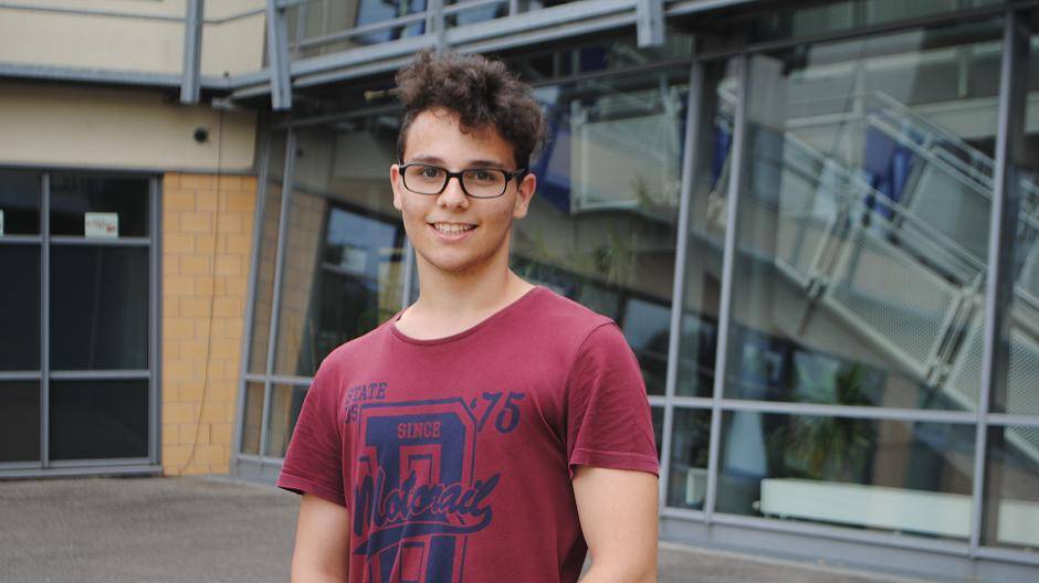 Mario Del Popolo (16): „Ich bedanke mich sehr bei der Realschule für diese schöne...