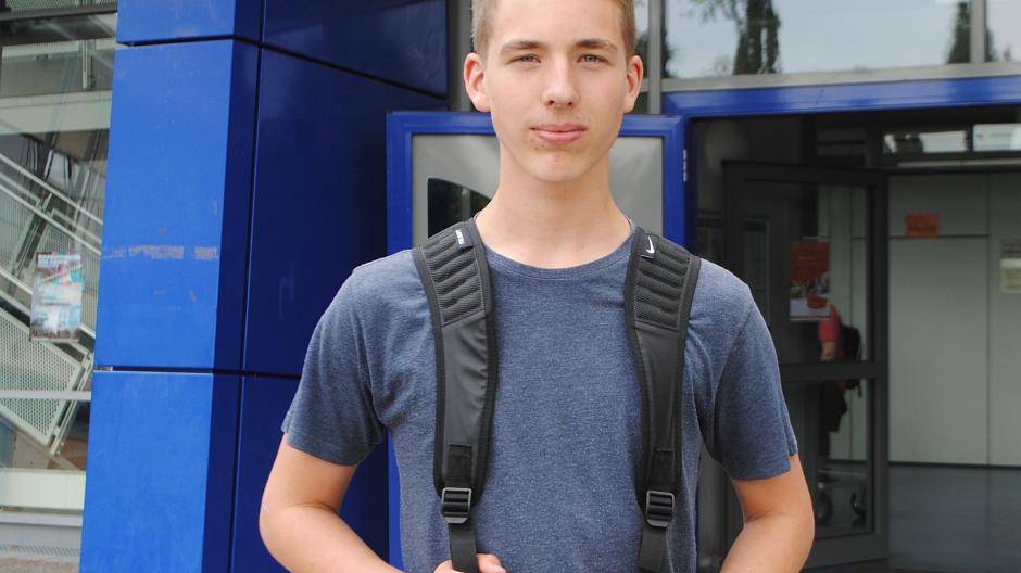 Kai Klüppel (15): „Die Jahre an der Realschule Jüchen vergingen wie im Flug und nun,...