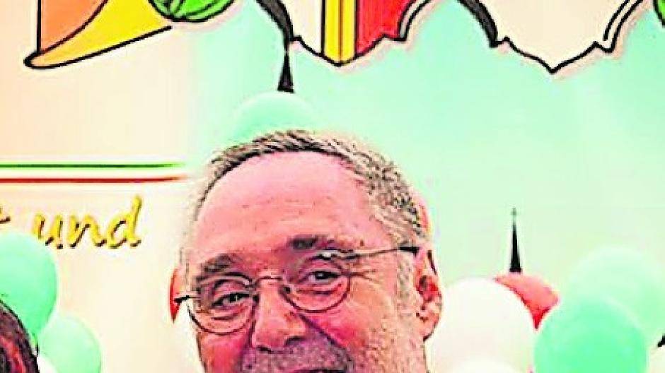  Tritt wieder an: Präsident Hans Voigt. 