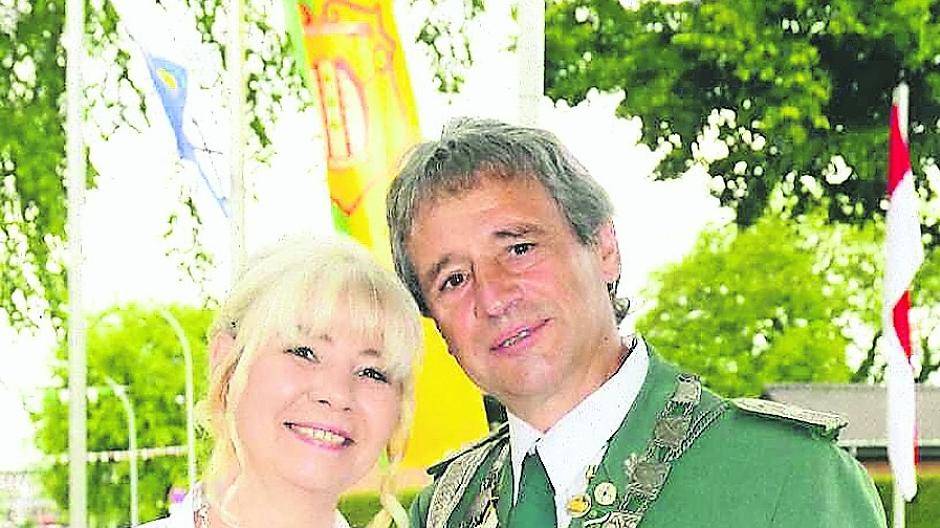  Stefan und Petra Plag stehen am kommenden Mittwoch als amtierendes Königspaar im Blickpunkt.  