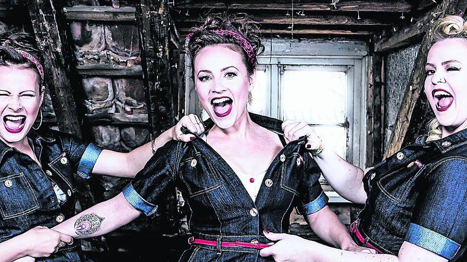 Nicht nur „schmückendes Beiwerk“, sondern ein echter Knaller: „The Silverettes“ werden im Stadtpark im Rockabilly-Gewand für Stimmung sorgen. 