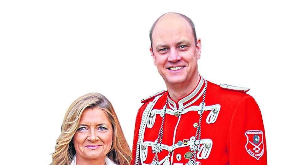  Juliane und Burkhard Obst sind das Kronprinzenpaar. 