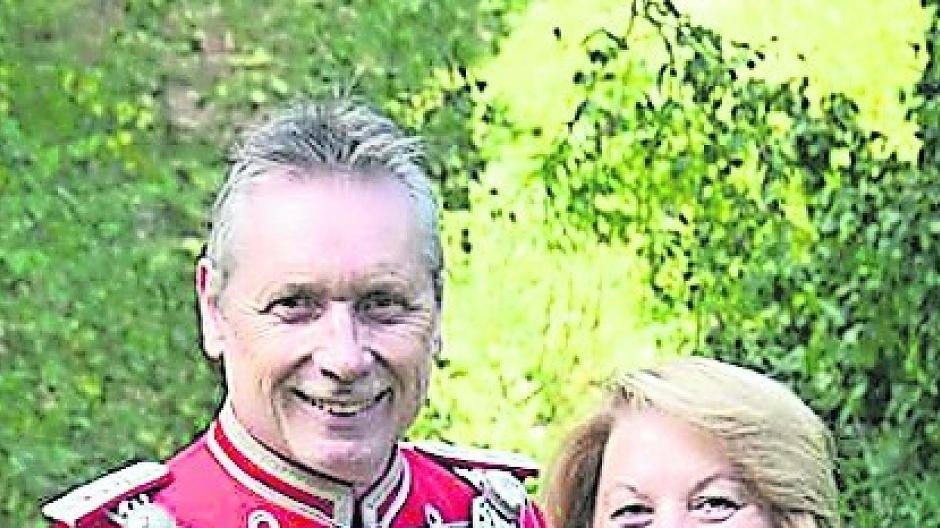  Werner und Rita Brandt sind das Adjutantenpaar.  