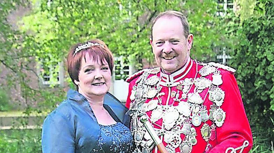  Jürgen Behren und Conny Kobold: ein königliche Liebe weit über den Rhein hinweg,  