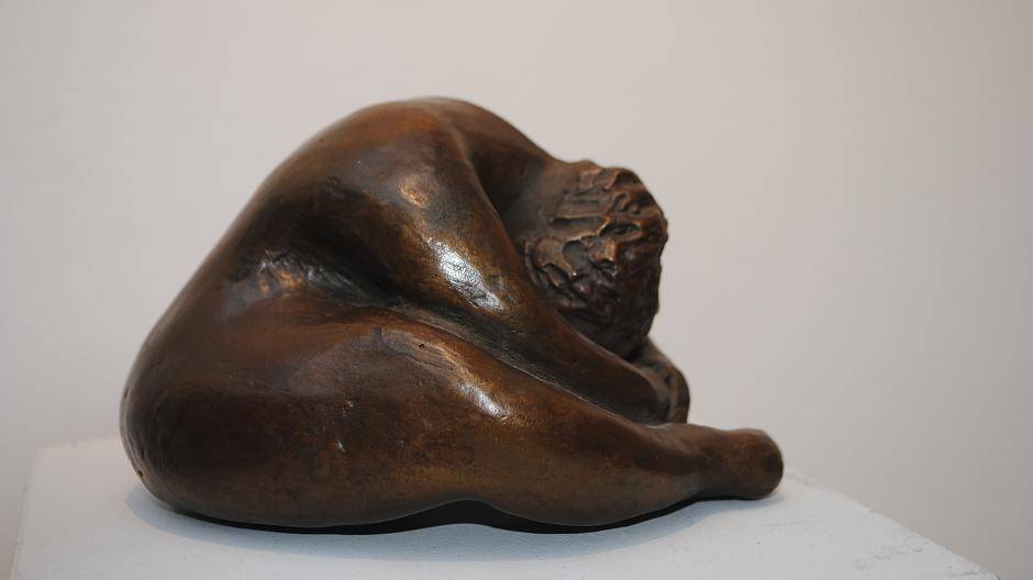 Das war die erste Skulptur von Renate...
