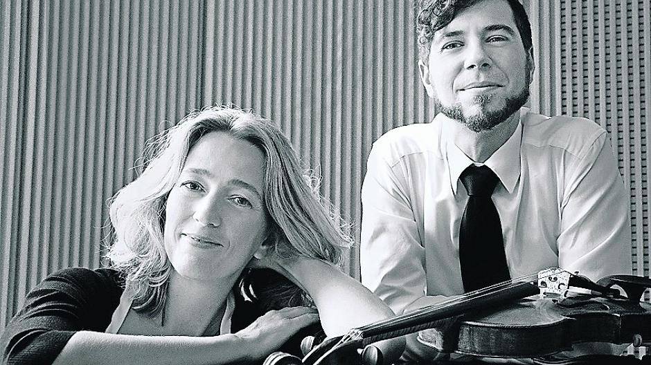  Aus Stuttgart kommen Katja Küppers (Klavier) und Johannes Krampen (Violine) ins Kloster Langwaden. 