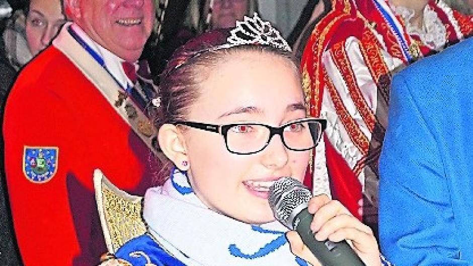  Die Kinderprinzessin der „Grielächer“ aus Orken. 