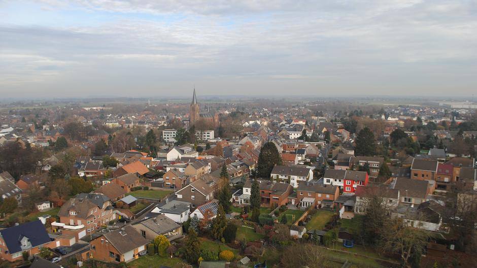 Der Ausblick von ganz...