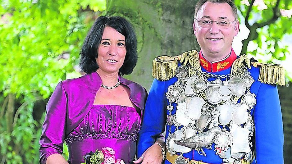  Dirk und Dorothee stehen beim Hülchrather Schützenfest am kommenden Wochenende im Mittelpunkt des Interesses. 