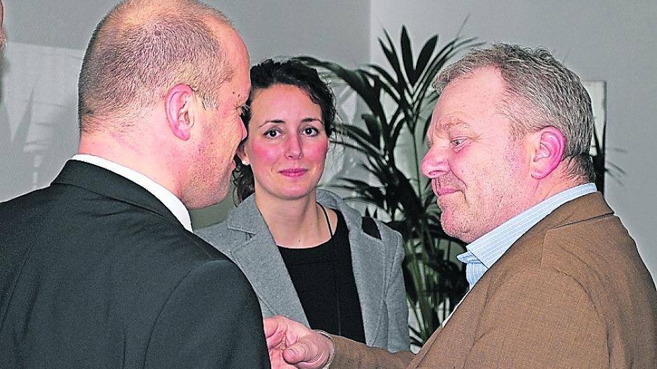  Pflegen regelmäßig Austausch: Bürgermeister Klaus Krützen und CDU-Chef Wolfgang Kaiser. 