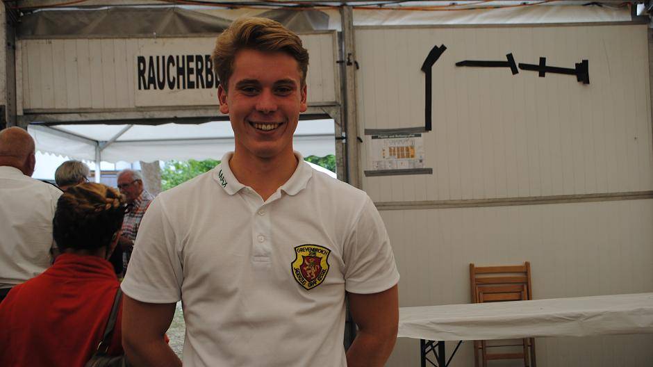 Max Beyer (17) vom "Graf...