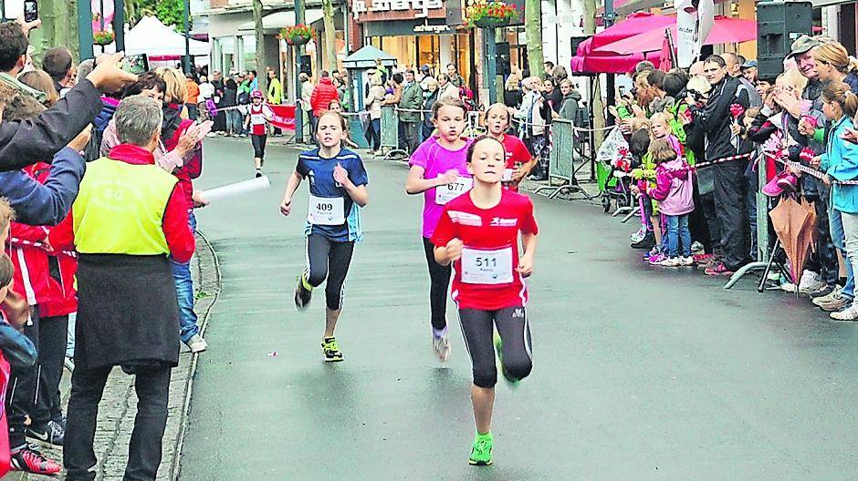 Viel mehr Teilnehmer als im Vorjahr: Schüler und Breitensportler am Start