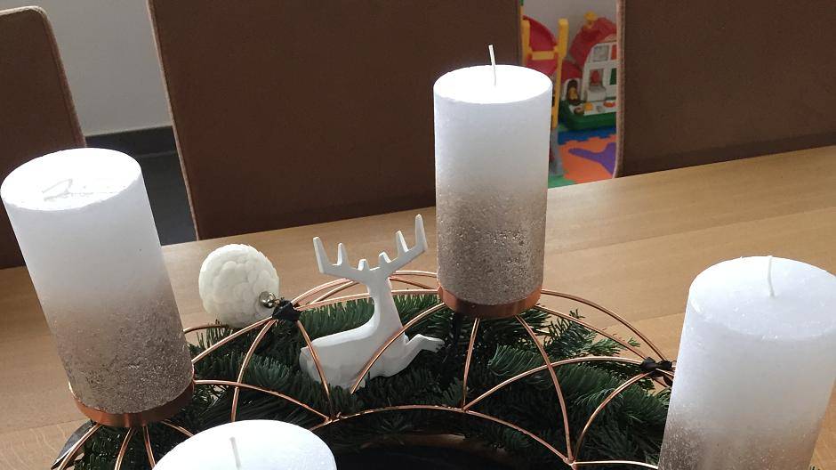 Der Adventskranz von Ariane...