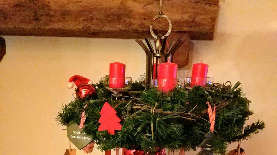 Der Adventskranz mal anders: Von Gisela...