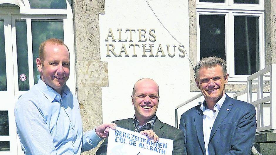 Super Idee: Bergzeitfahren am steilen „Col de Allrath“