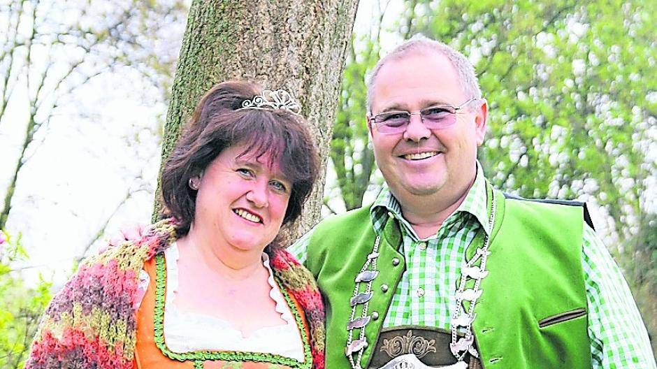  Amtierendes Neurather Klompen-Königspaar sind Angela Flaß und Detlef Abts.  