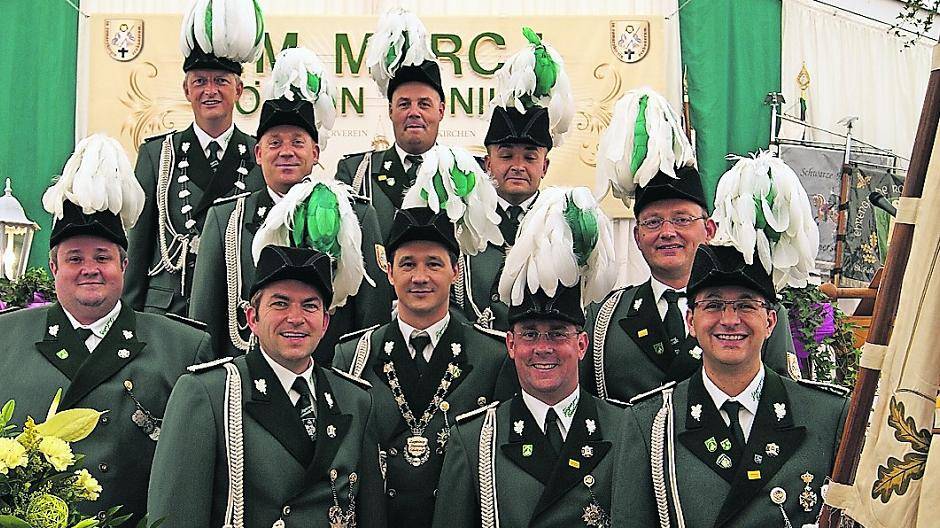  Der kampferprobte Jägerzug „Edelweiß“ freut sich auf die besonderen Aufgaben in der Küxschen Regierungszeit.  