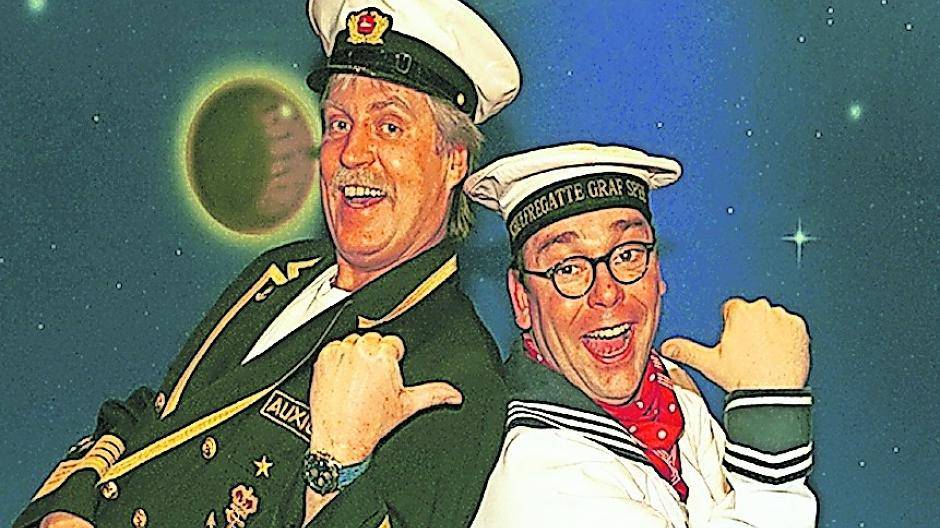  Klaus &amp; Klaus, direkt von der Nordseeküste auf den Grevenbroicher Schloss-Platz ...  