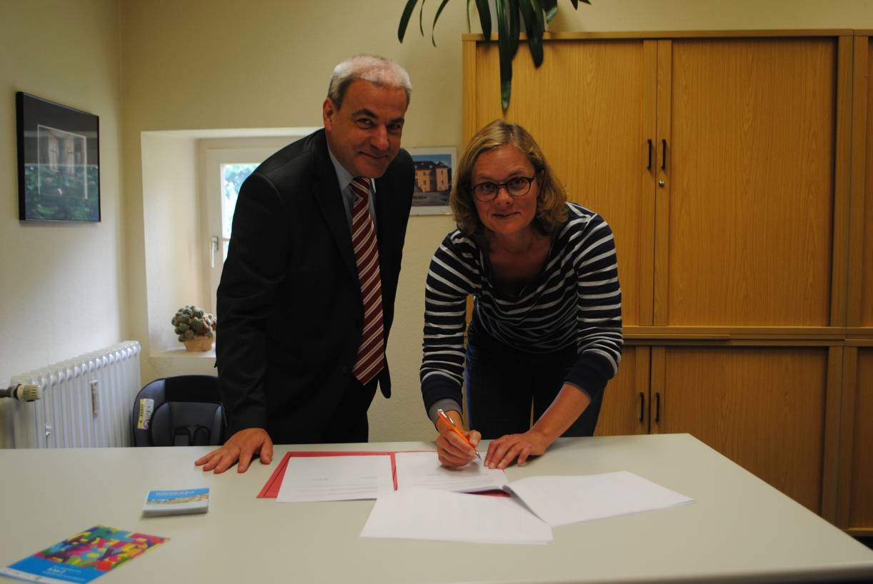 Schützenverein unterzeichnet als erster Verein freiwillig Vereinbarung