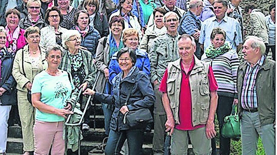 Gartenbauer auf Tour zwischen Brauerei und Fachwerkhäusern