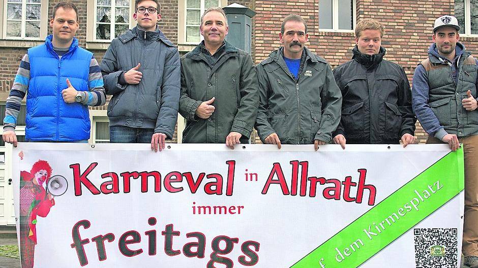 Allrath feiert Freitag vor Karneval größer als je zuvor