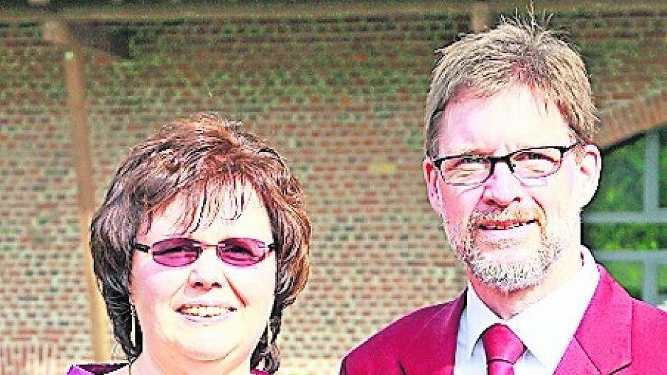  Karin und Rene Rathmacher sind die Adjutanten. 