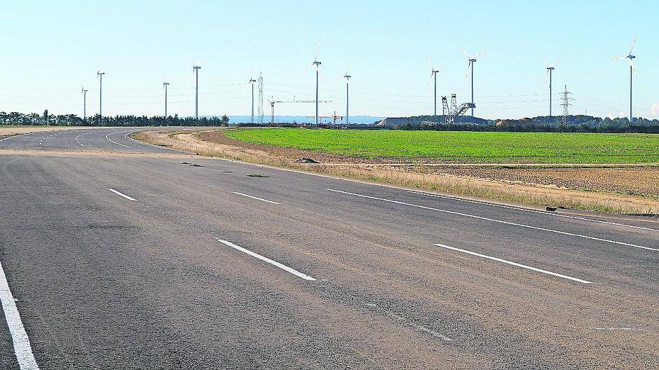  Eine neue Autobahn entsteht: Auf diesem Teilstück wurde wissenschaftlich der Beweis der besonderen Standfestigkeit erbracht.  