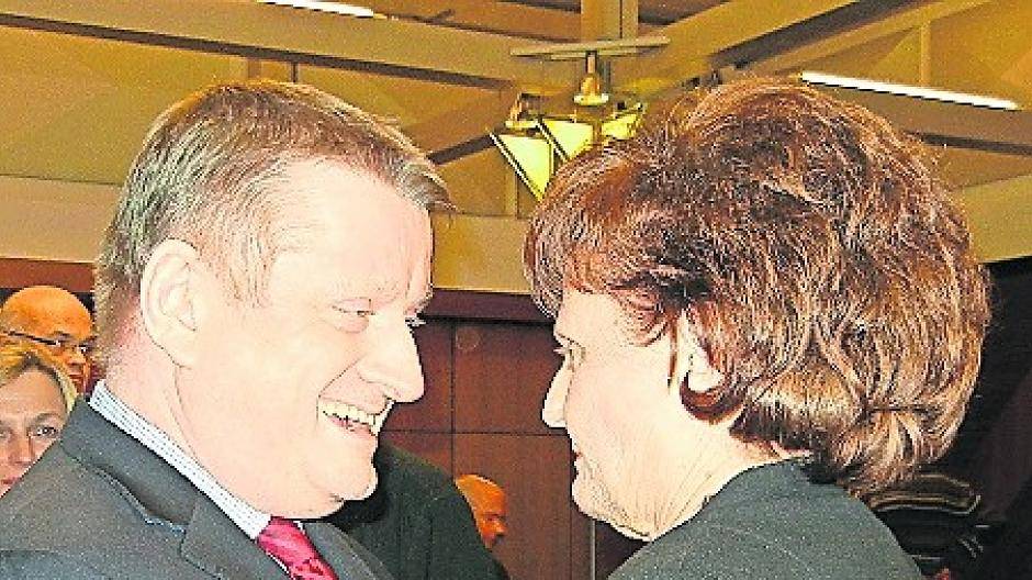  Die Gratulantenschar war groß an diesem Abend — rund 200 Gäste waren gekommen, um Ursula Kwasny zu verabschieden.  