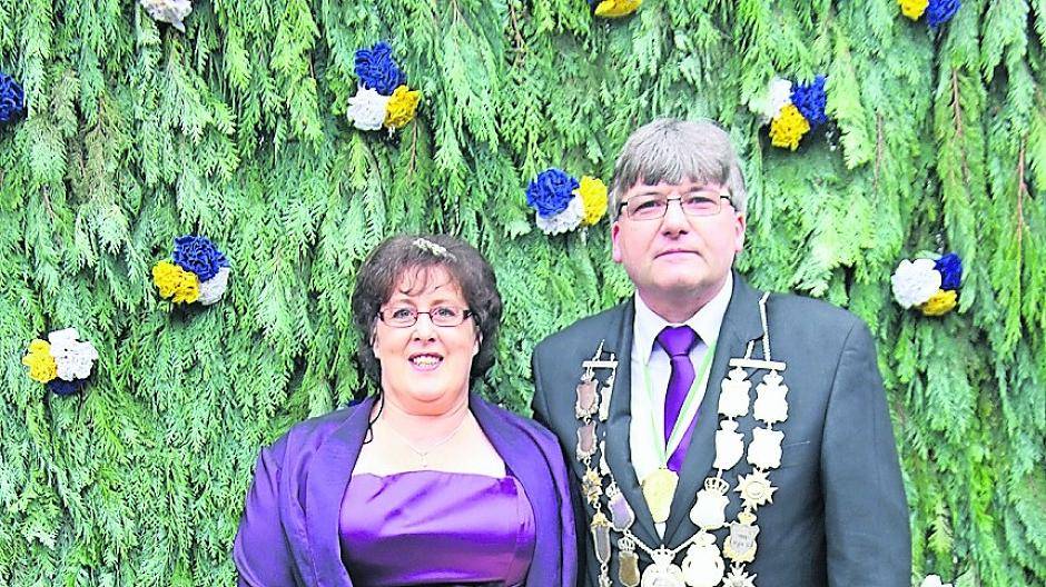  Das letzte Königspaar: Gertrud und Toni Becker, bereits vor zwei Jahren Repräsentanten des Vereins. 