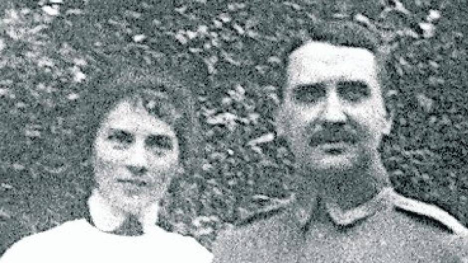  Das Ehepaar Stern so um 1919. 