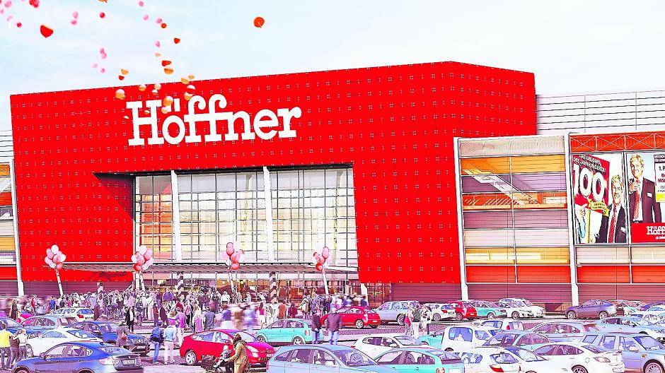 „Höffi“ kommt Am Samstag feiert das Möbelhaus Höffner große Eröffnung