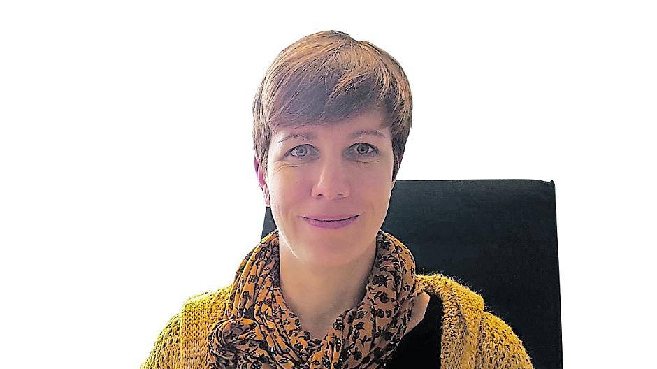  Annette Gratz, Kämmerin und Dezernentin für Finanzen, Ordnungsamt und Soziales in Jüchen, in ihrem Büro. 