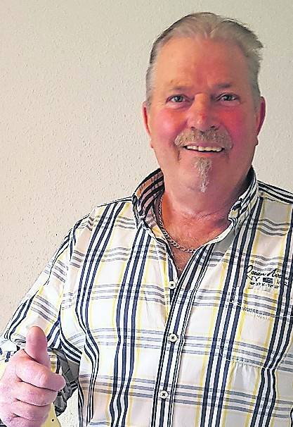  Rolf Bach freut sich auf ein spannendes Turnier. 