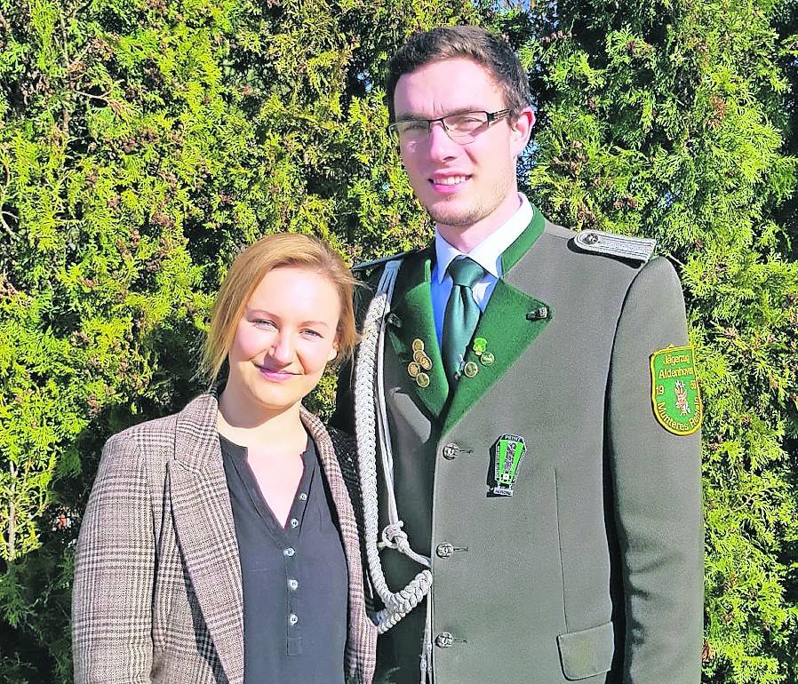  Matthias Topphoff uns Sabrina Förster.  