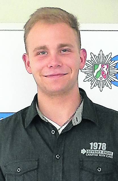 Von links: Polizeisprecherin Daniela Dässel, Mahmoud Kayed, David Lehnen, Johannes Ries, Guido Wolf , Ronald Rak und Landrat Hans-Jürgen Petrauschke. <![CDATA[]]>