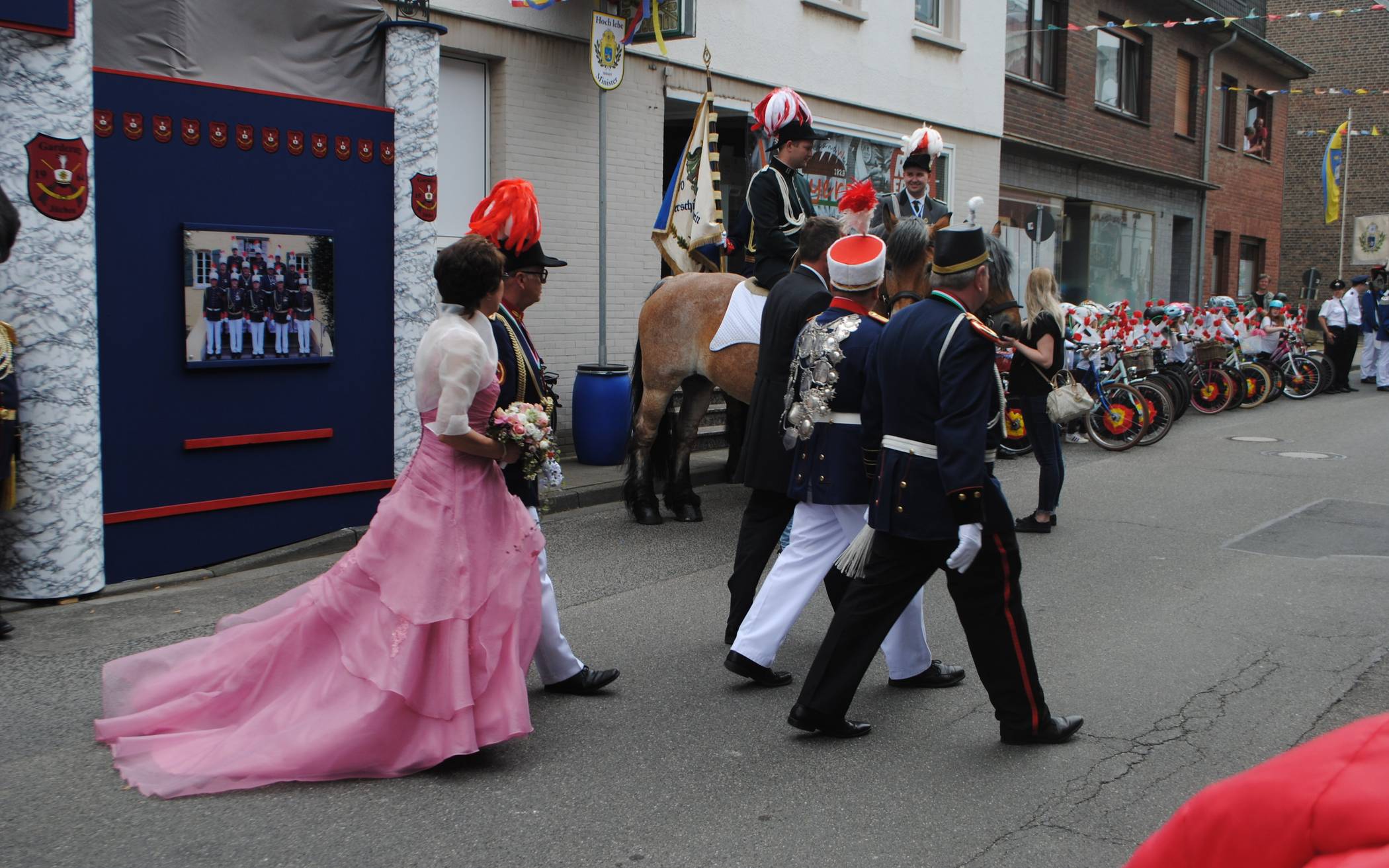 So feierten die Jüchener Schützenfest