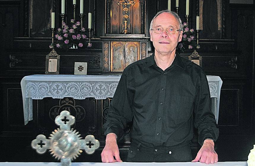  Pater Andreas ist nach Hause gekommen – ins Nikolauskloster und tritt die Nachfolge von Pater Felix an.  