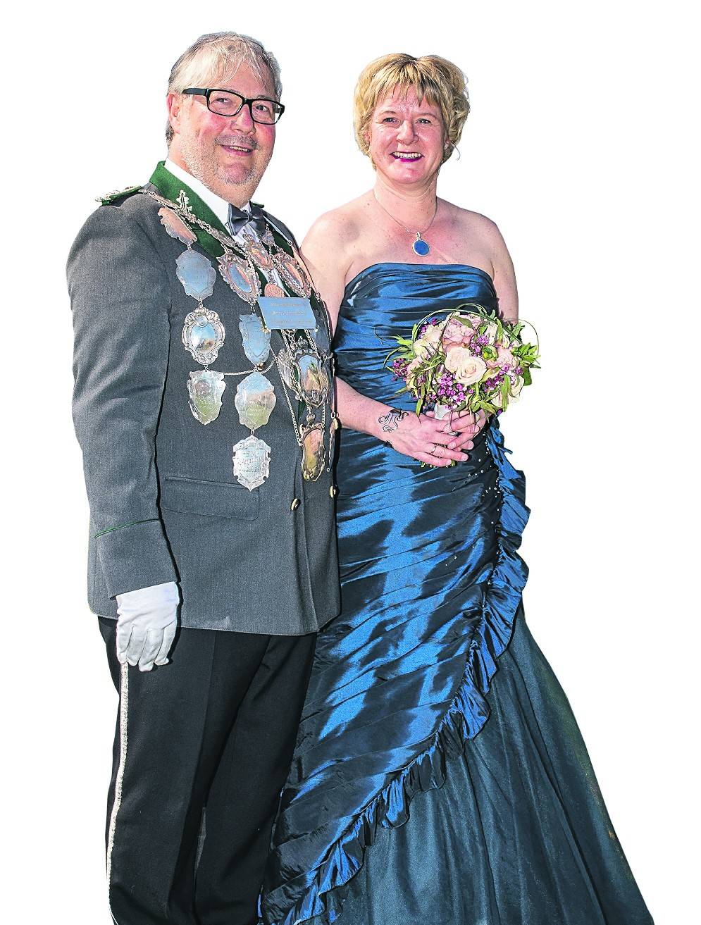  Stephan und Annette Jaspers sind das Königspaar. 