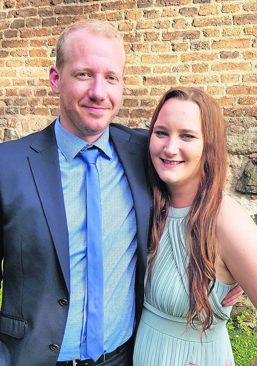   André Mausberg und Lisa Peters erhalten am Freitag die Insignien des Hemmerdener Königspaares.  