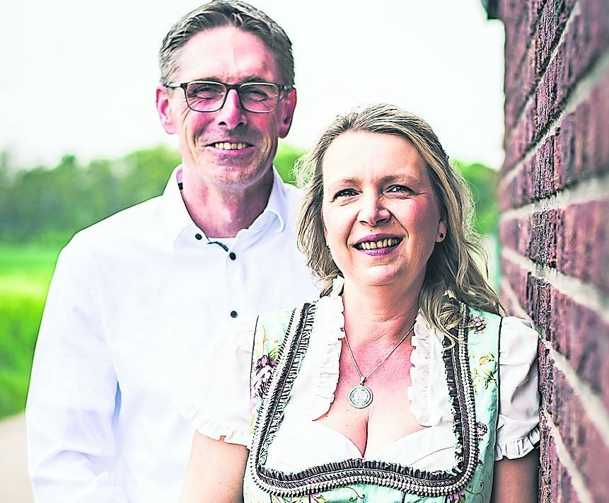  Dirk und Petra Strauch sind das Klompenkönigspaar in Otzenrath und Spenrath.  
