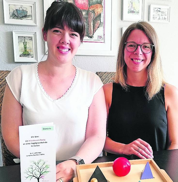 Stephanie Kluth und Carolin Unterdorfer möchten einen Montessori-Zweig an zwei Grundschulen etablieren. <![CDATA[]]>