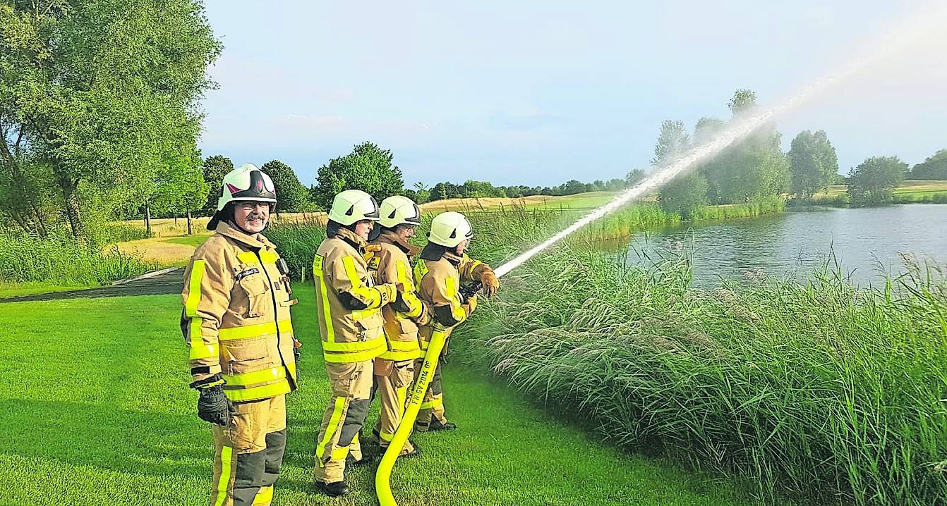 Wichtig, damit die Wehr beim Brand kein Neuland betritt